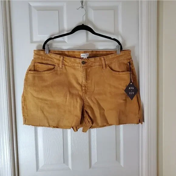 New Super Cute Plus Size Shorts Size 20W - Picture 4 of 8